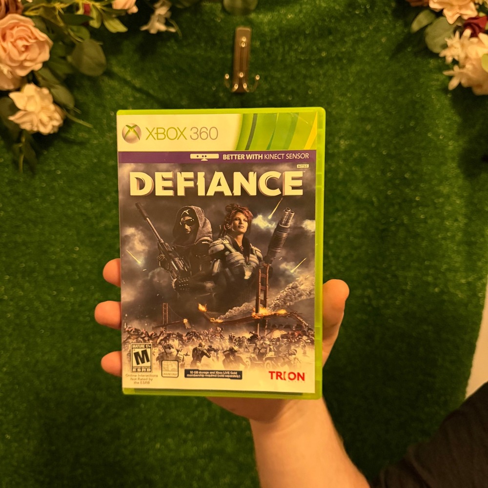 Defiance Xbox 360 CIB Complete w/ Manual Original Case Trion 2013 NTSC
